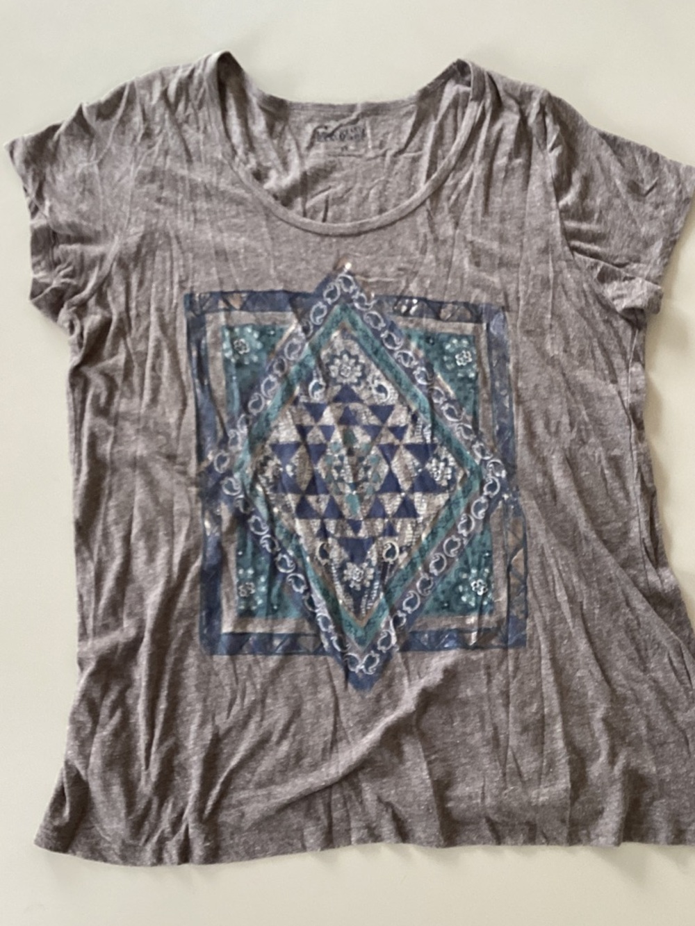 Lucky Brand Graphic Short-Sleeve Tee